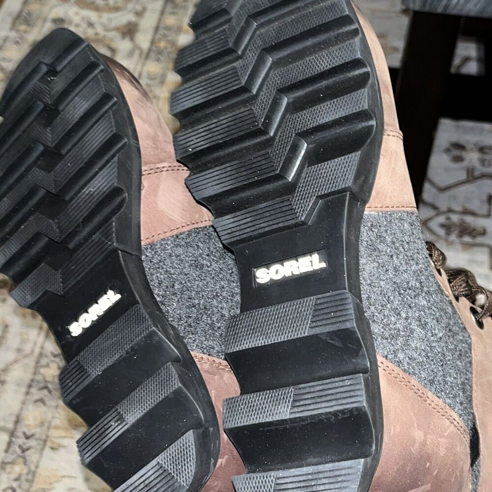 Sorel Women's Joan of Arctic Wedge III Lexie Boots (Tobacco) NL4362 Sz 8.5 - Picture 4 of 5